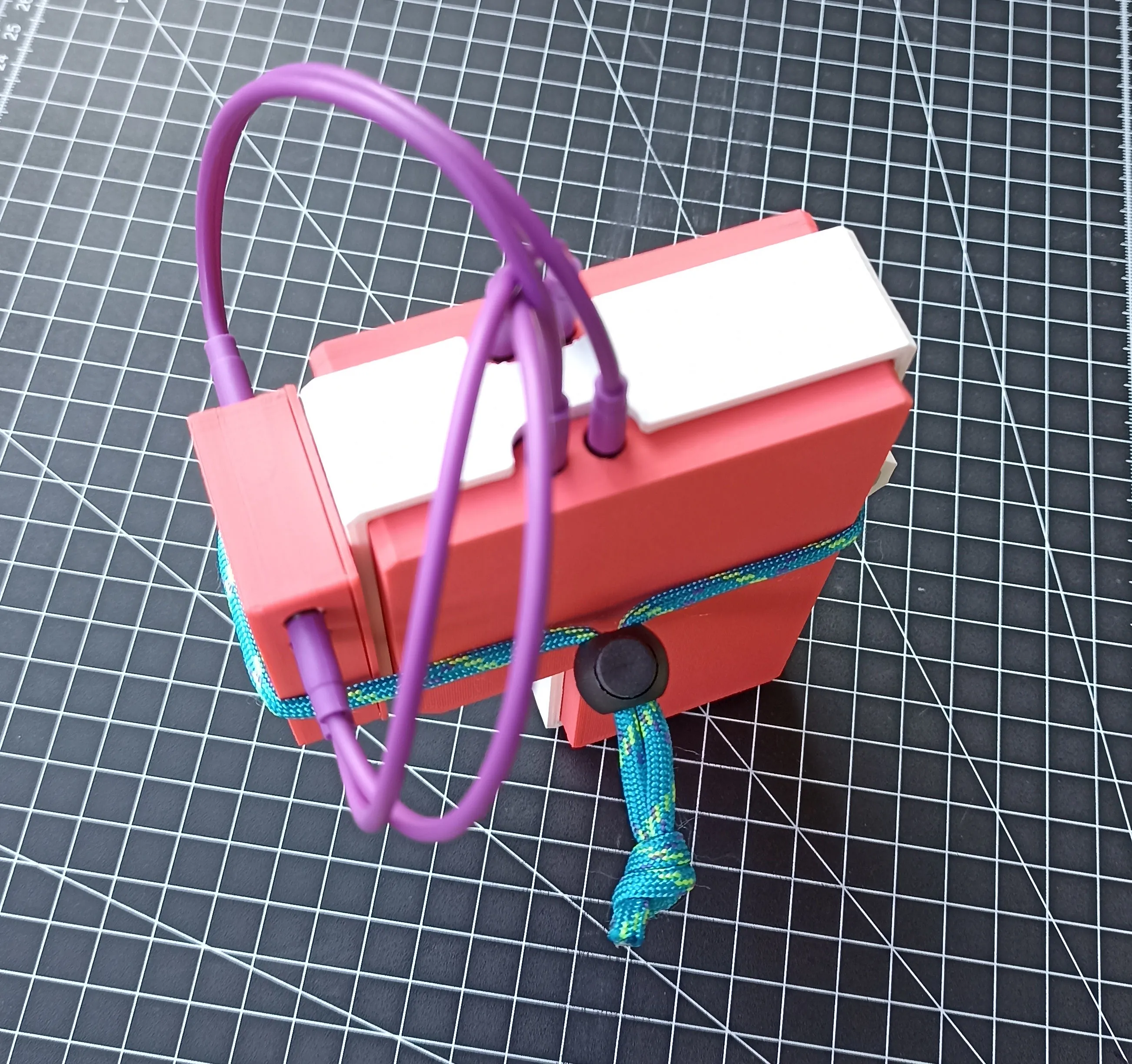 OWS closed with cables